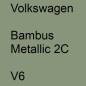 Preview: Volkswagen, Bambus Metallic 2C, V6.